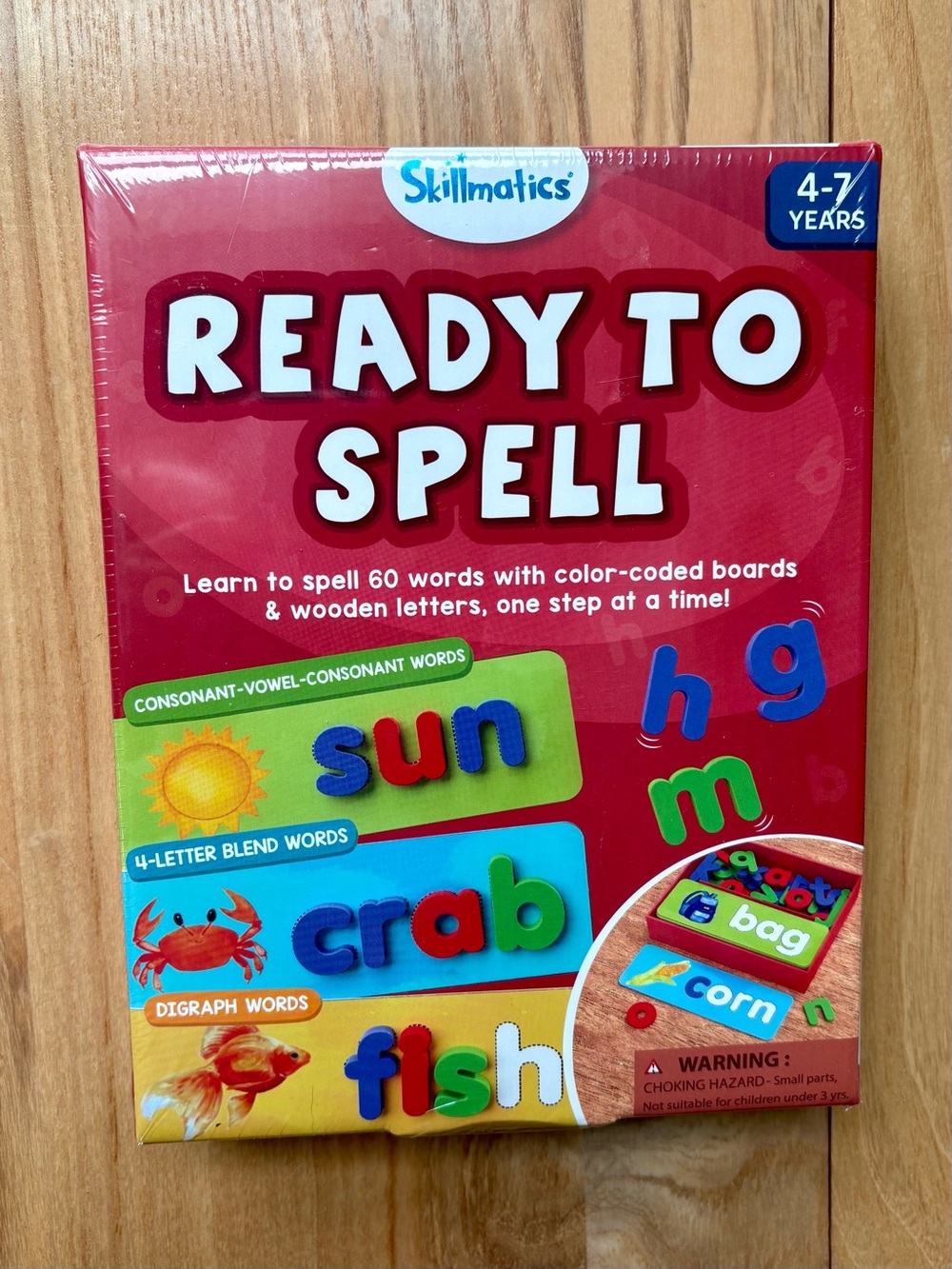 Skillmatics Ready to Spell Learning Game Ages 4-7 NEW Sealed